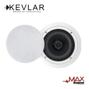 Kevlar T-6 In-Ceiling Speaker (watts & ohms)