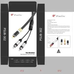 Palic Obsidian Psub-302 Subwoofer Cable